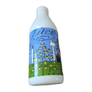 Vintage Ceramic Juice Jug Chicken Farmhouse Decor Countrycore Chic